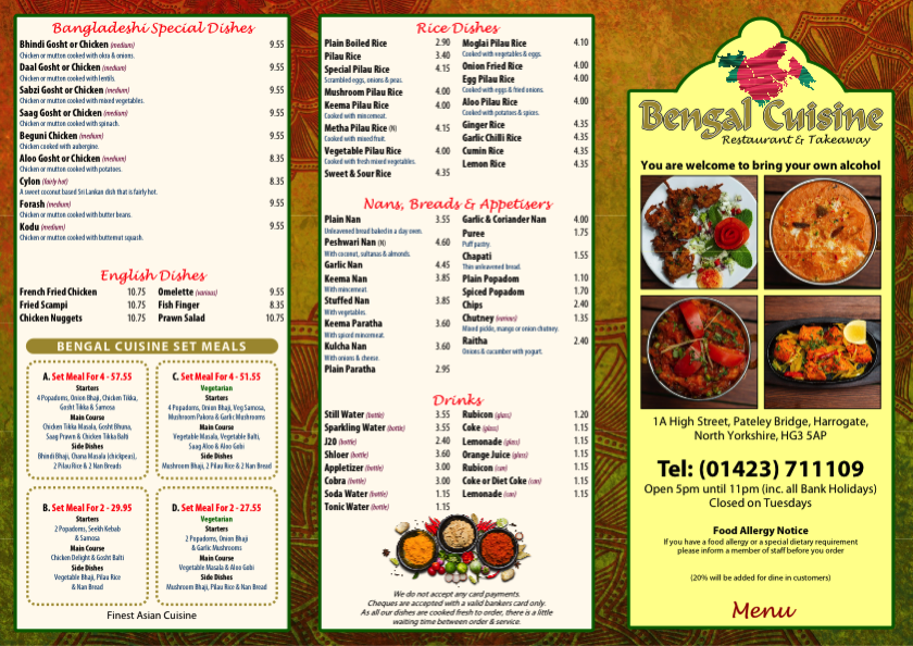 Bengal Tiger Balmedie Takeaway